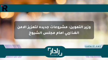 وزير التموين: مشروعات جديدة لتعزيز الأمن الغذائي أمام مجلس الشيوخ